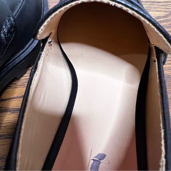 LOFT Penny Loafers in Black size 5.5 - Picture 7 of 15